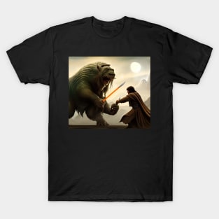 Appeasing kûd-dûkan - The Land beast T-Shirt